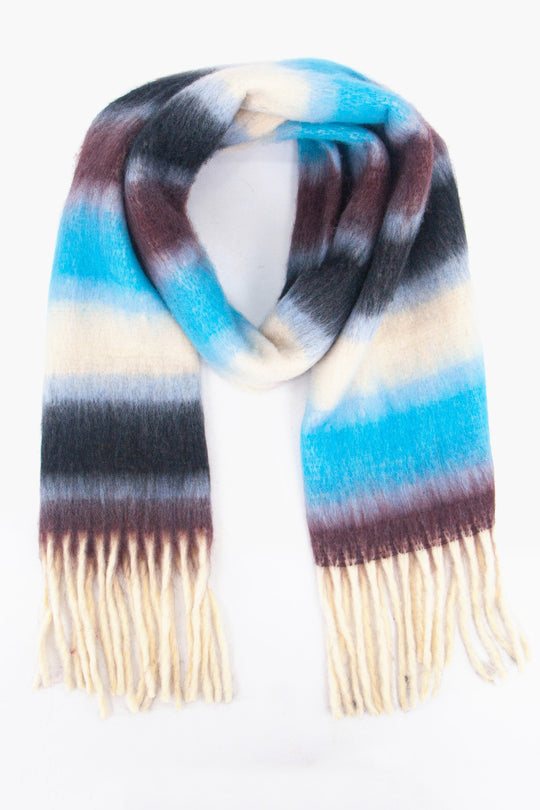 Blanket scarf - striped