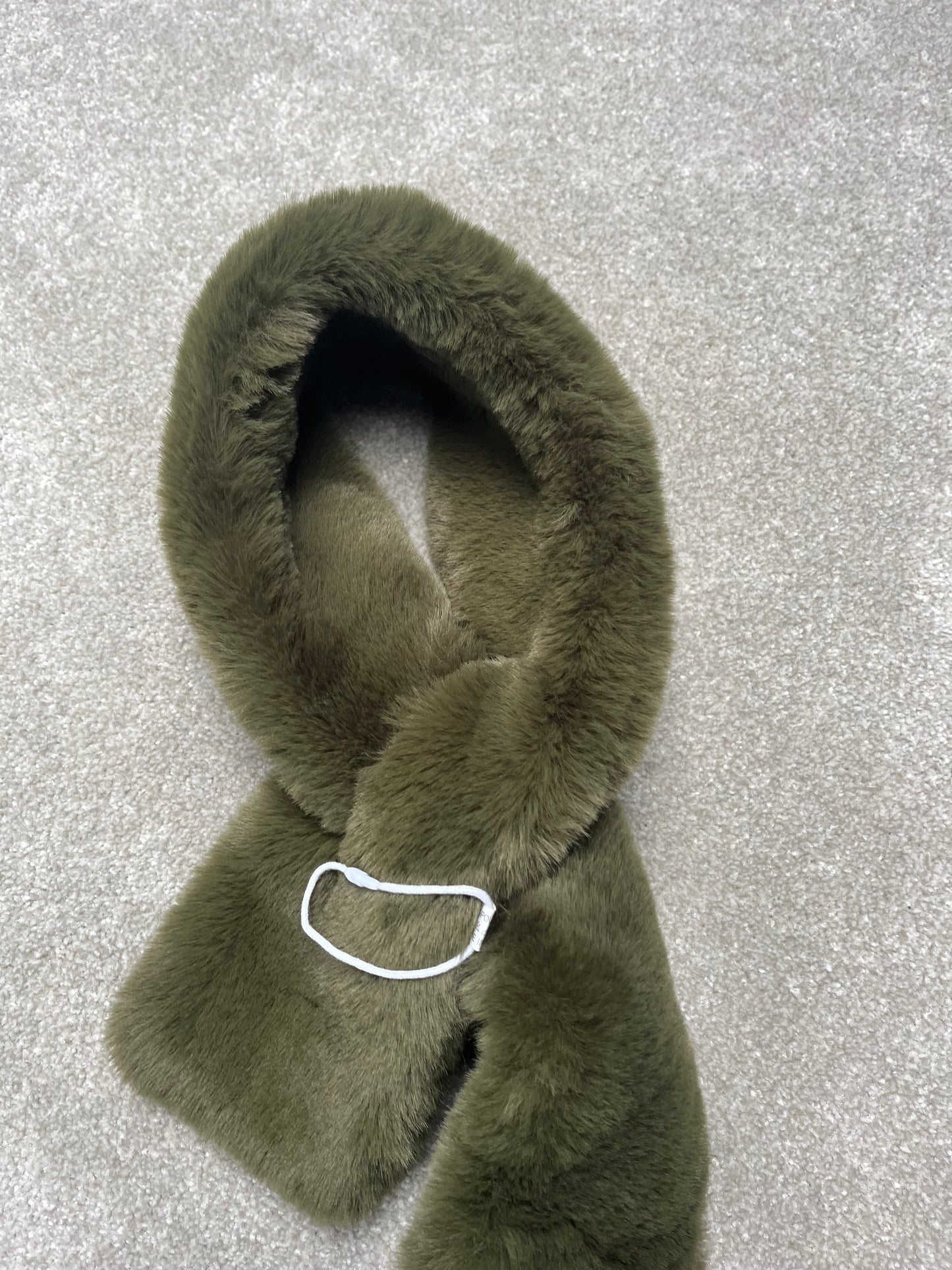Faux Fur Tuck Through Scarf