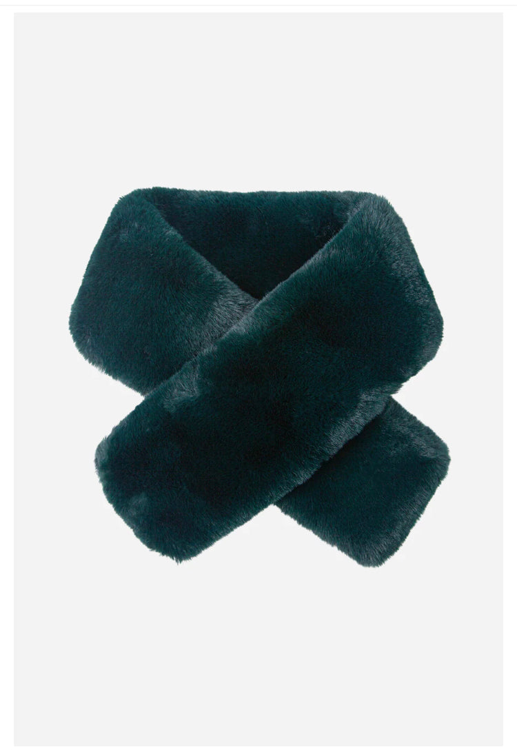 Faux Fur Tuck Through Scarf