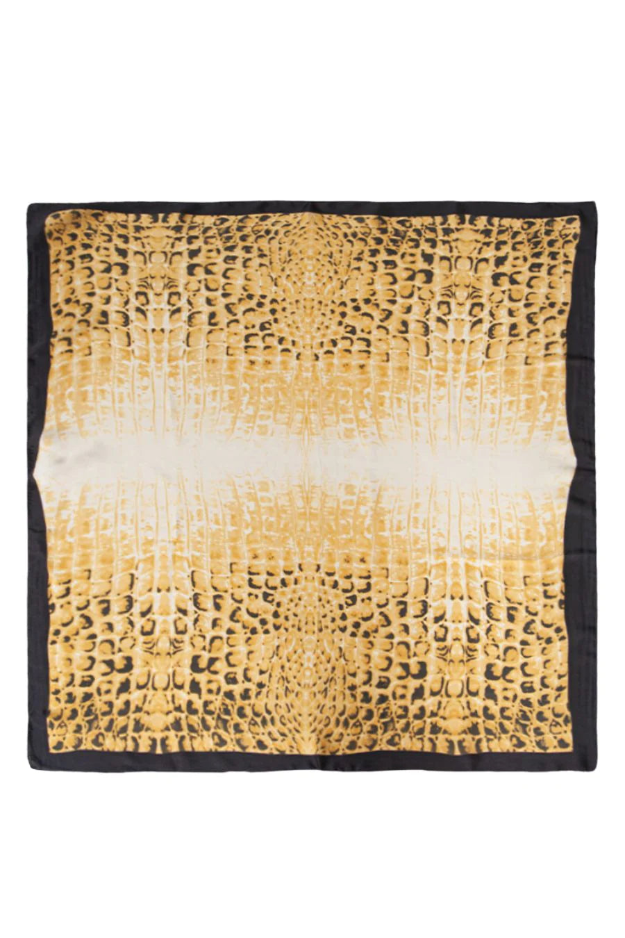 Faux Silk Small Square Scarf