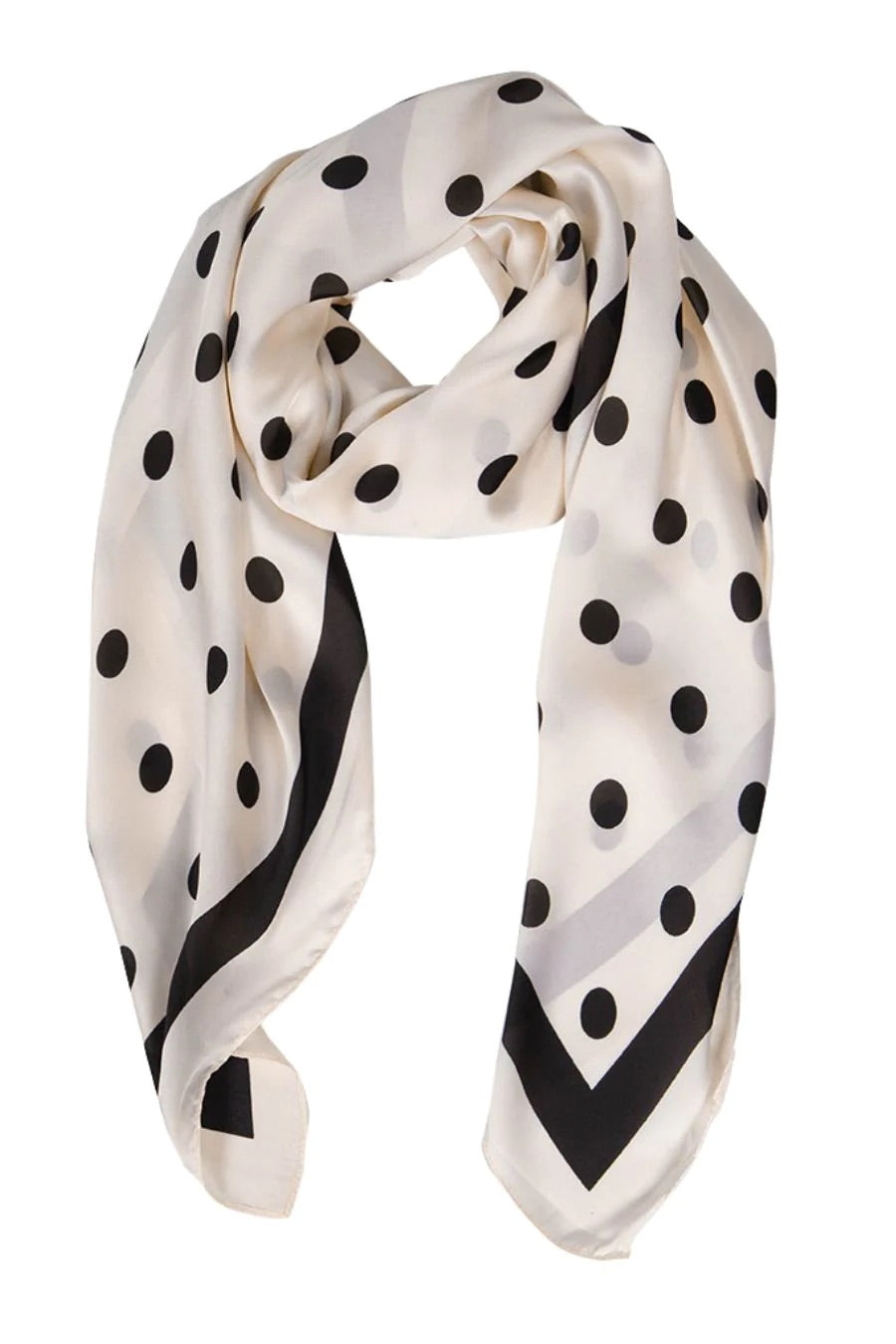 Faux Silk Large Square Scarf