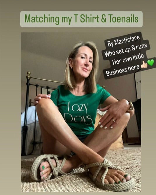 Logo Tee "Lazy Days"