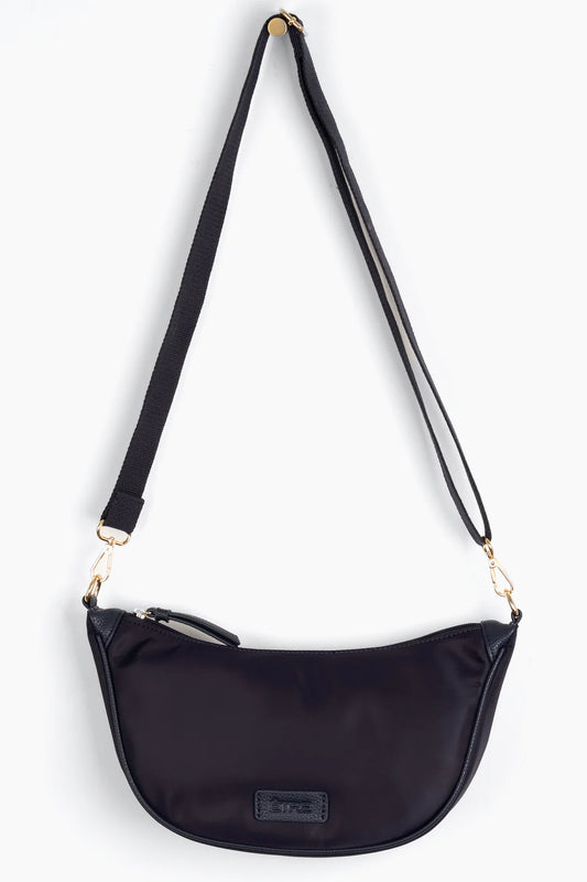 Round shoulder crossbody bag - Vegan
