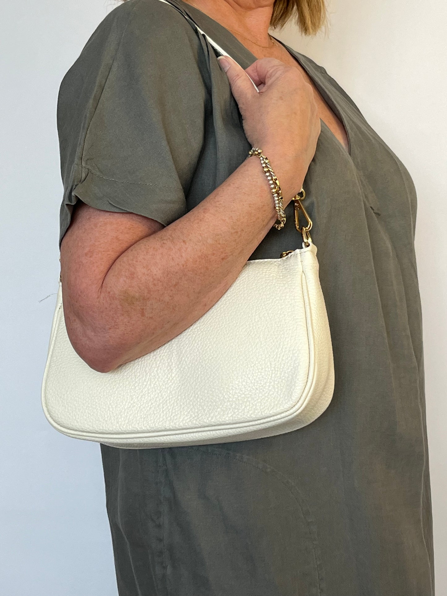 Baguette  Leather Bag