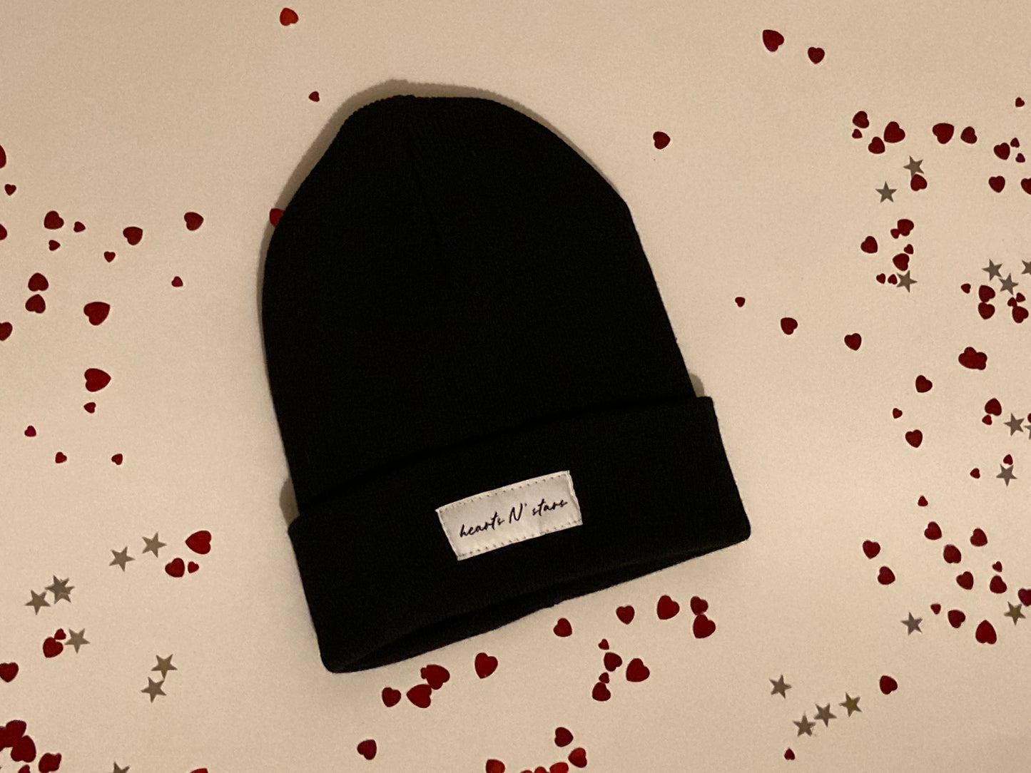 hearts N' stars Ribbed Beanies