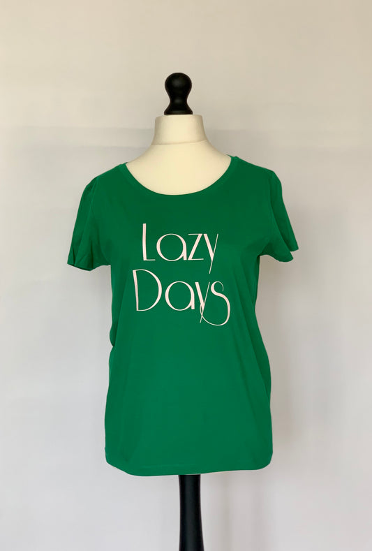 Logo Tee   "Lazy Days"