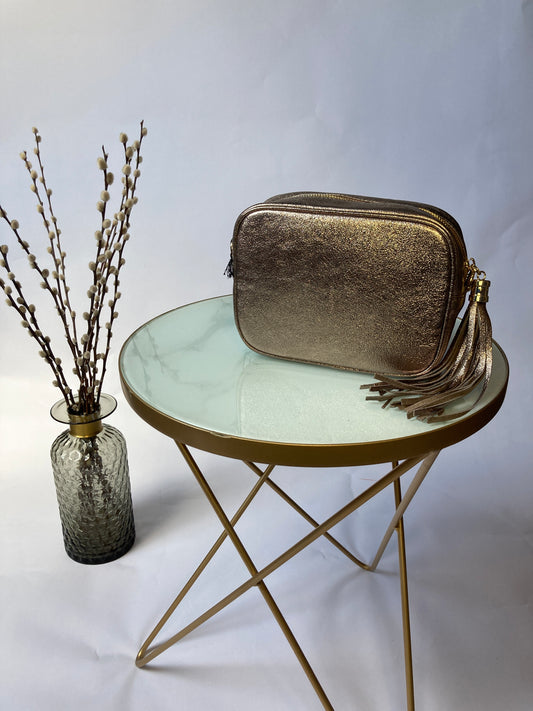 Leather  Crossbody/ Camera Bags -Leather