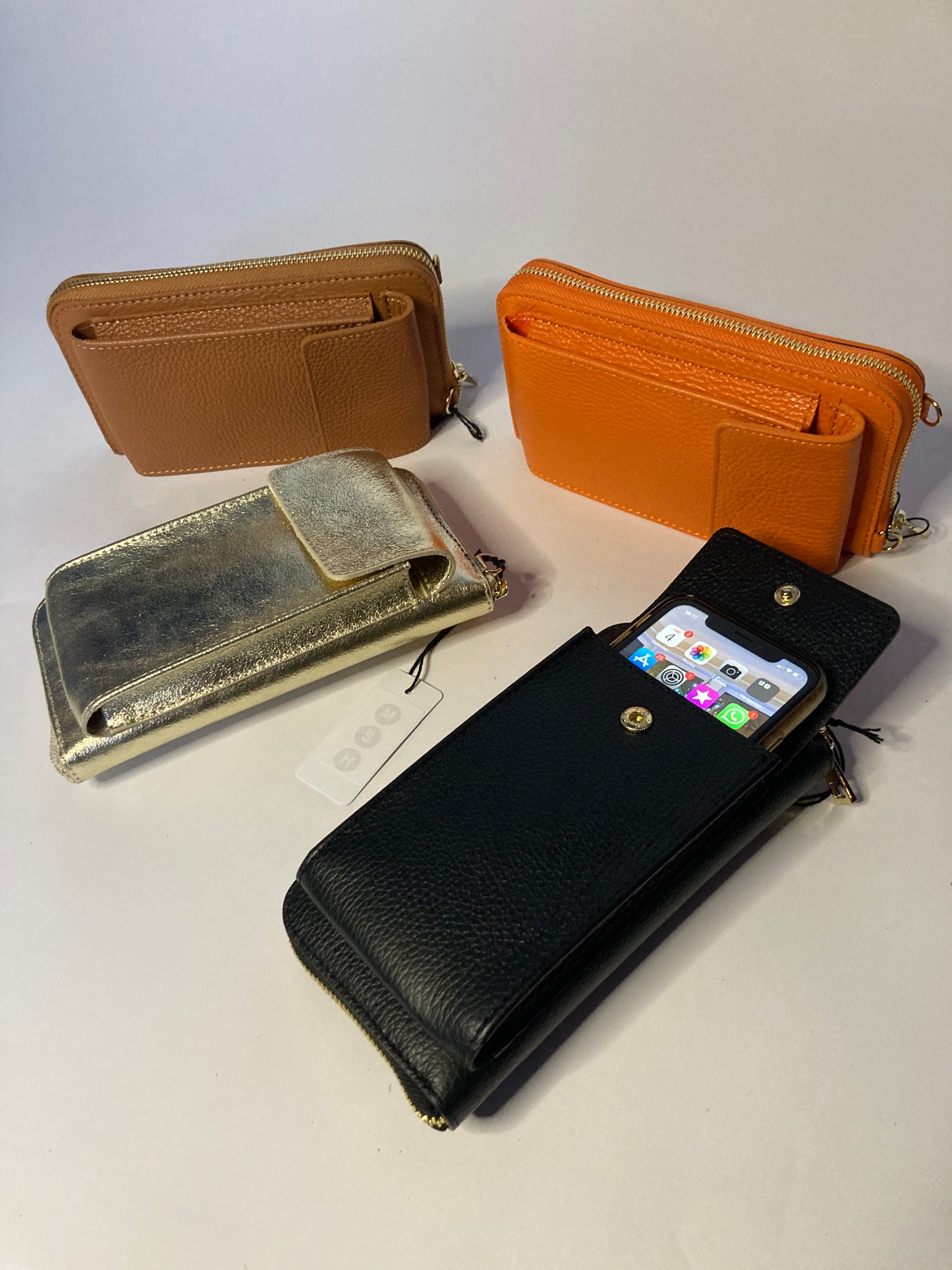 Leather Mobile Phone Wallet