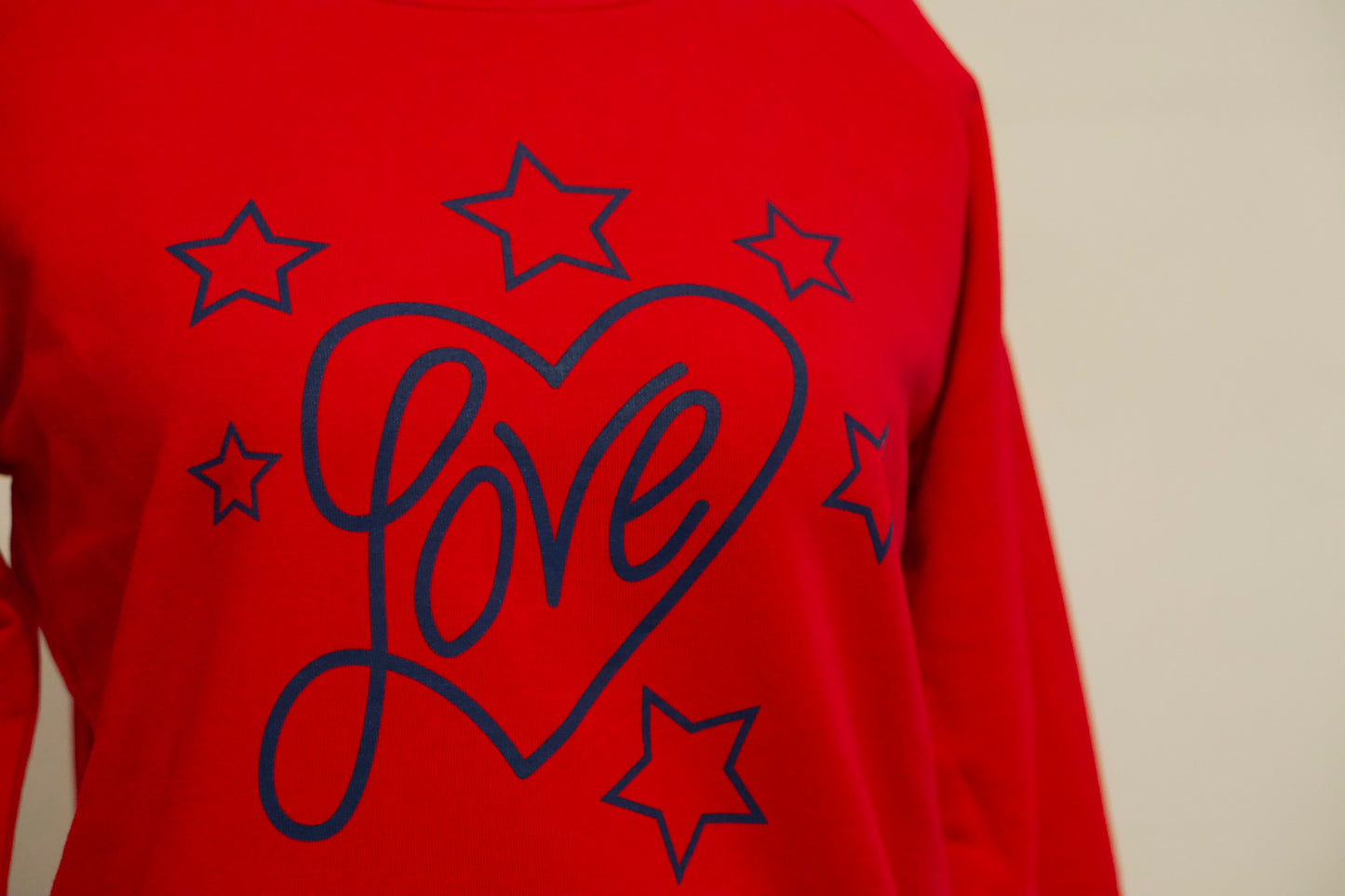 'Love' Crew Neck Sweatshirts